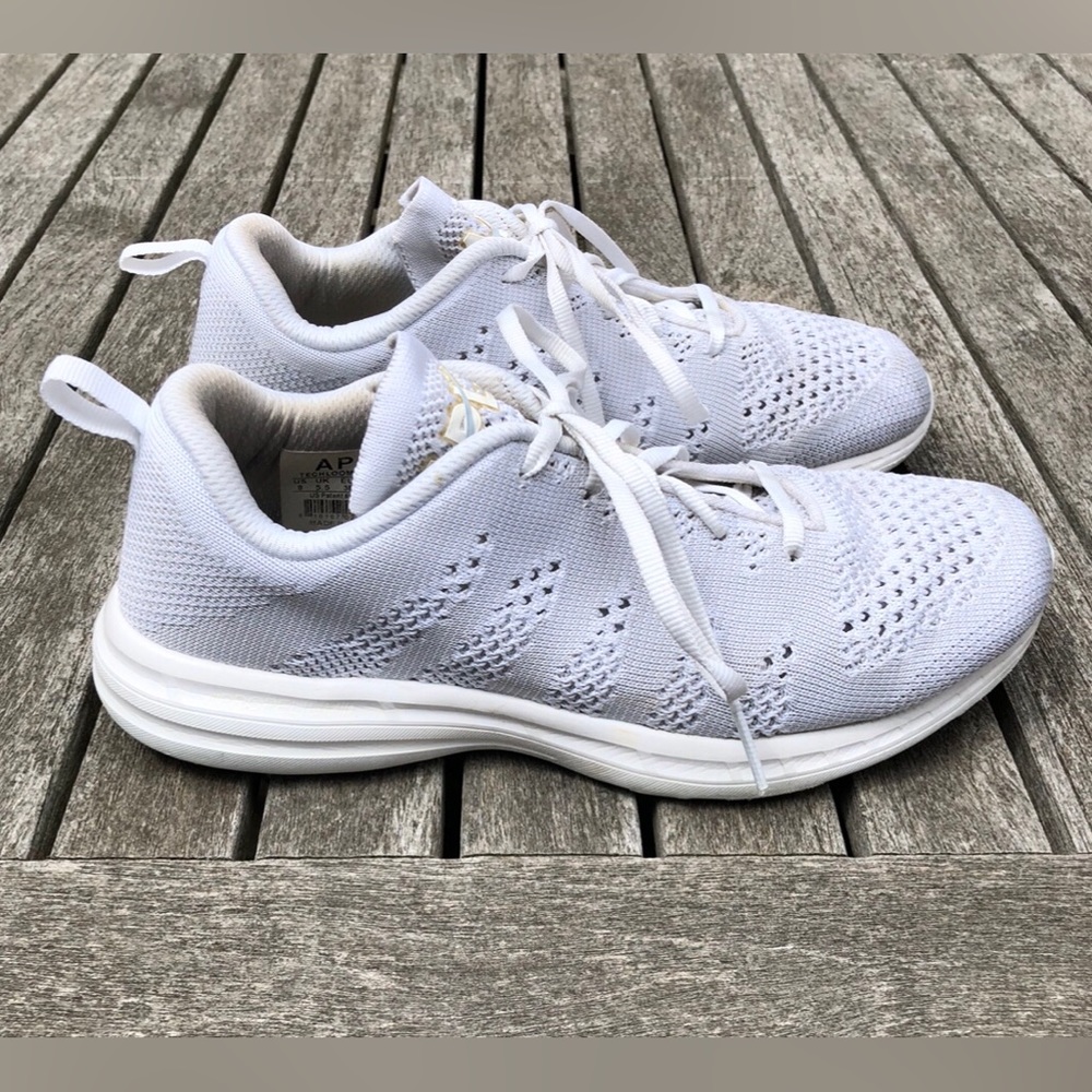 APL Athletic Propulsion Lab TechLoom Pro W in White  | Size US 8